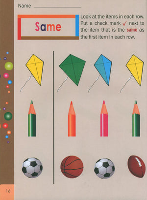 Weekend Learning Preschool Activity Book