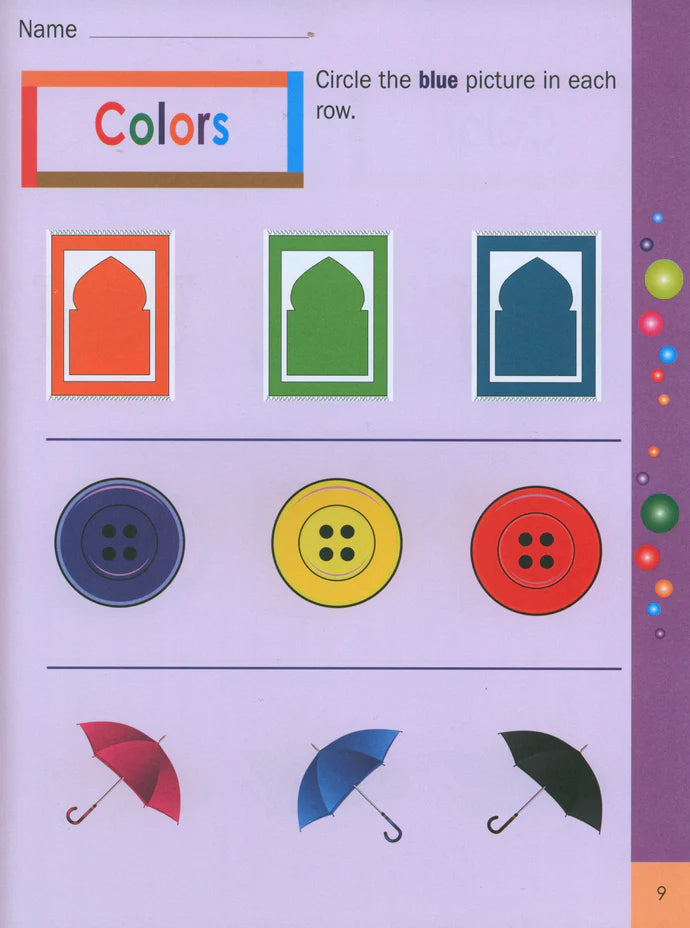 Weekend Learning Preschool Activity Book