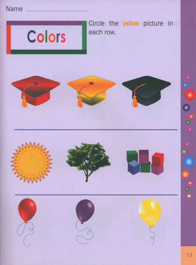 Weekend Learning Preschool Activity Book