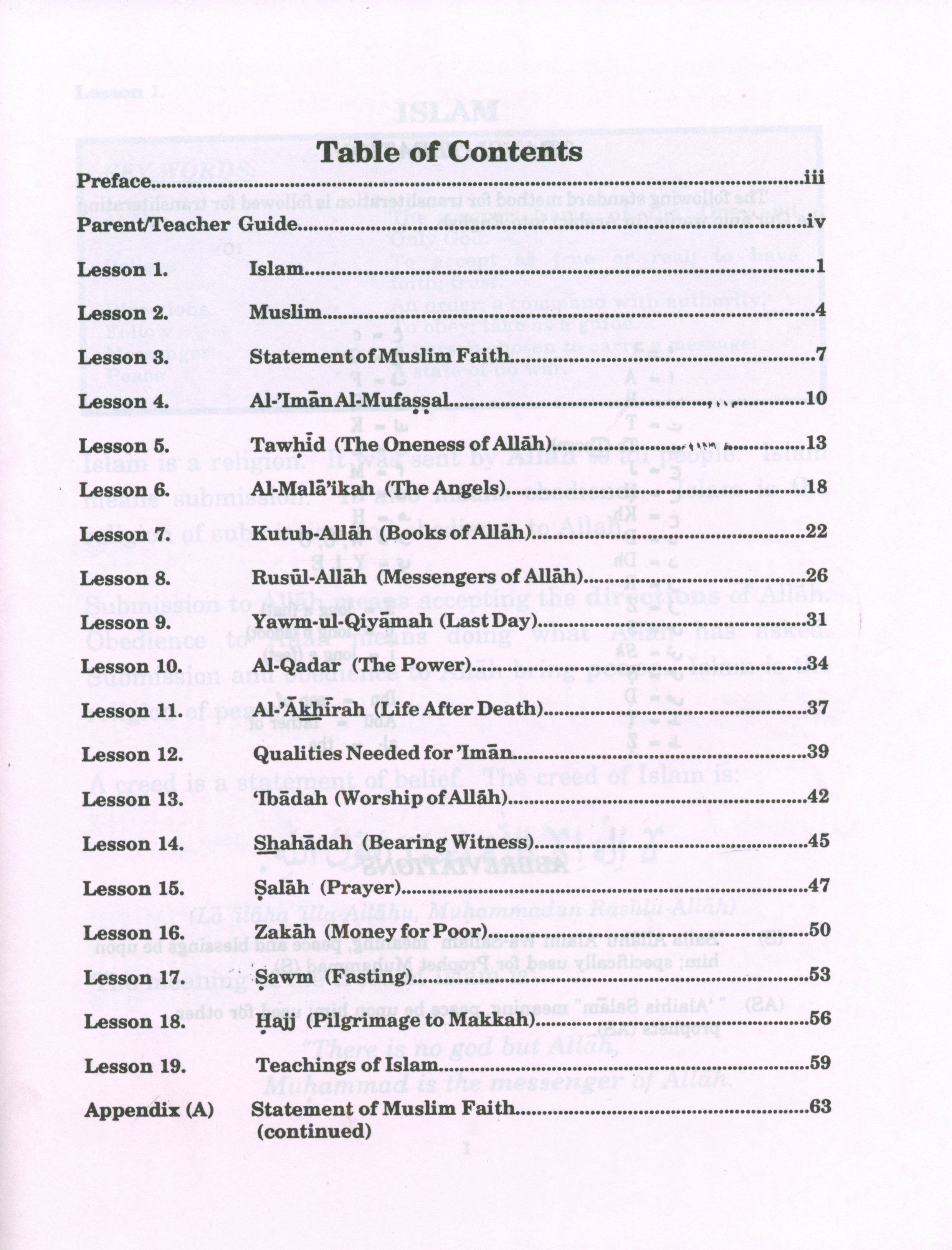 My Little Book About Islam