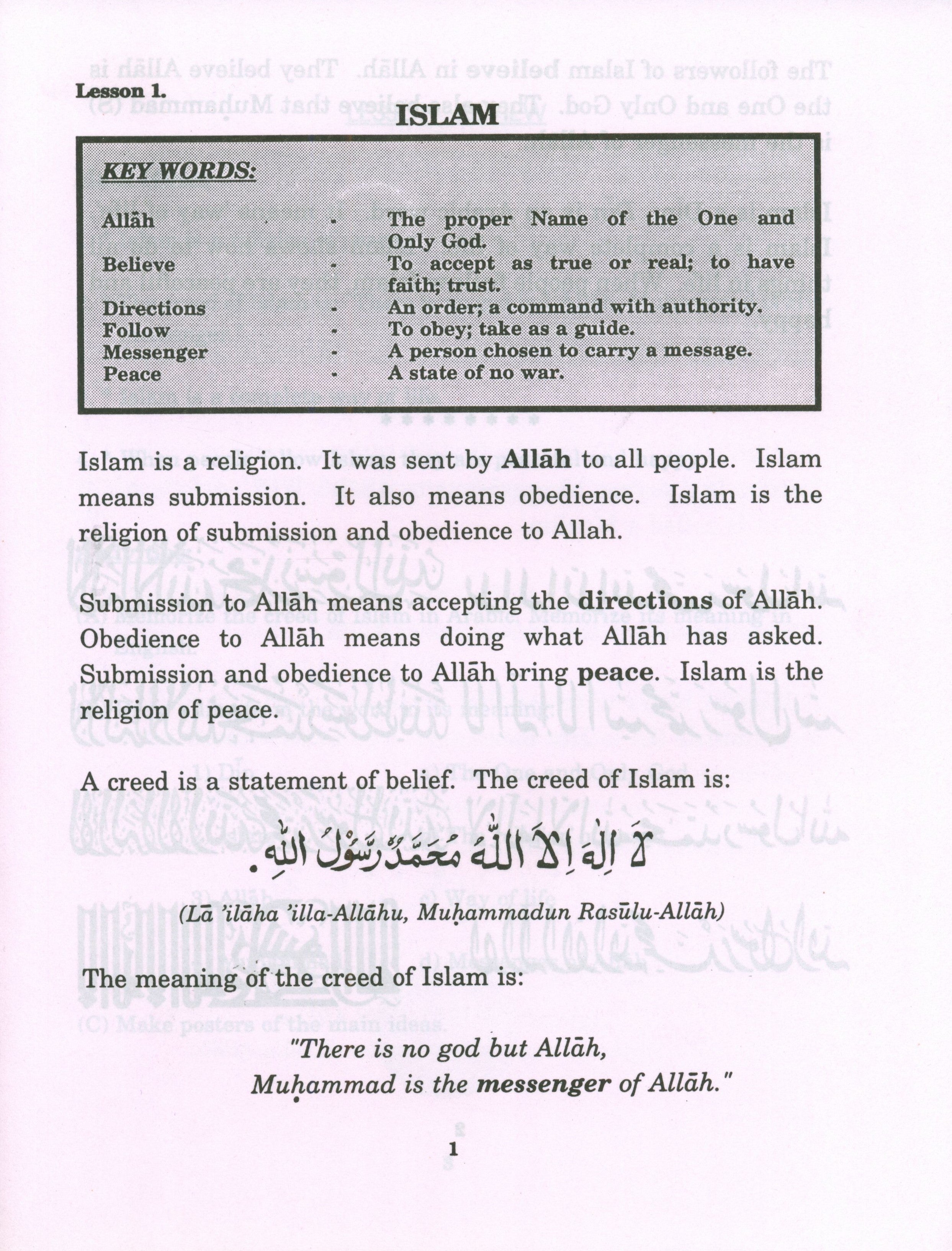 My Little Book About Islam