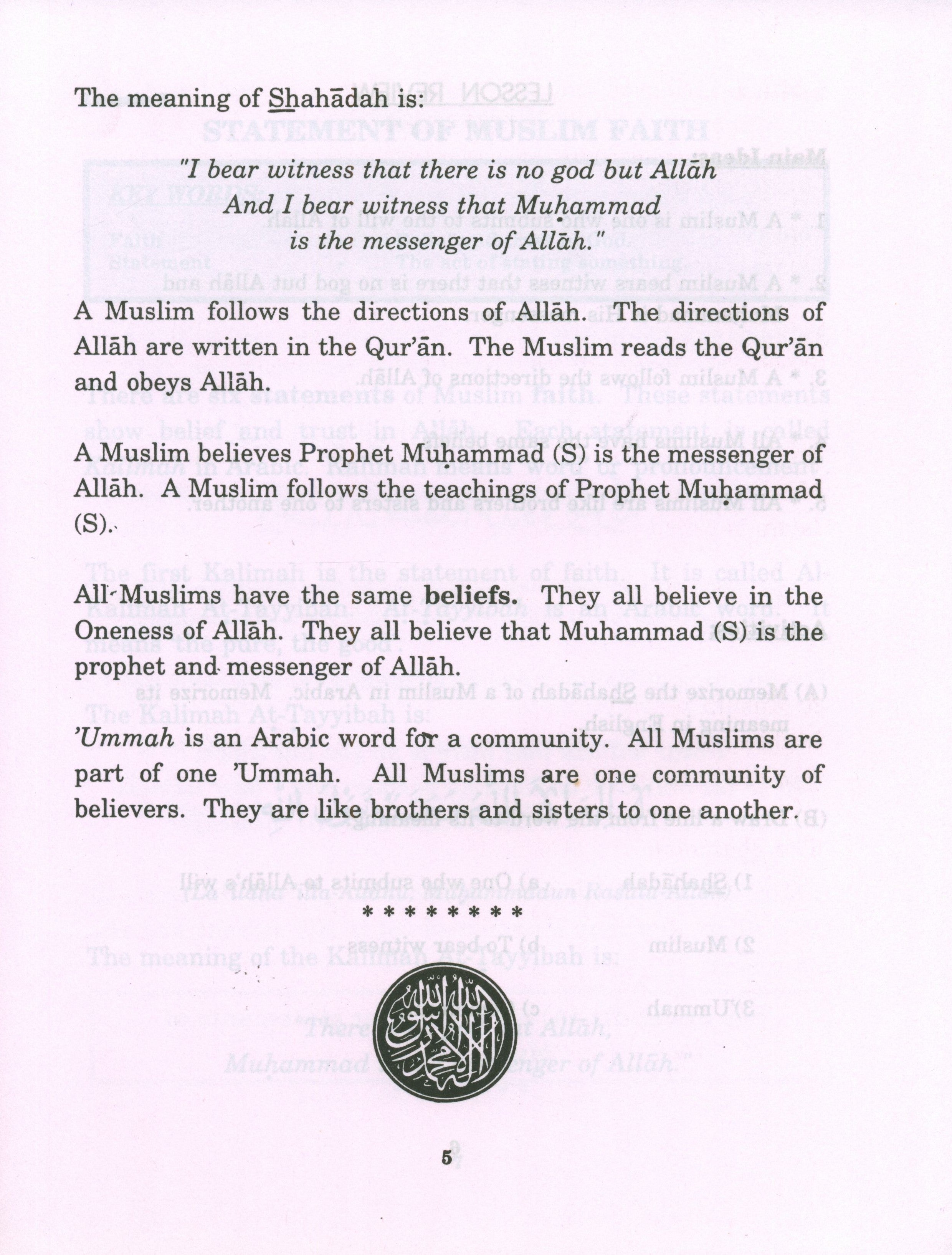 My Little Book About Islam