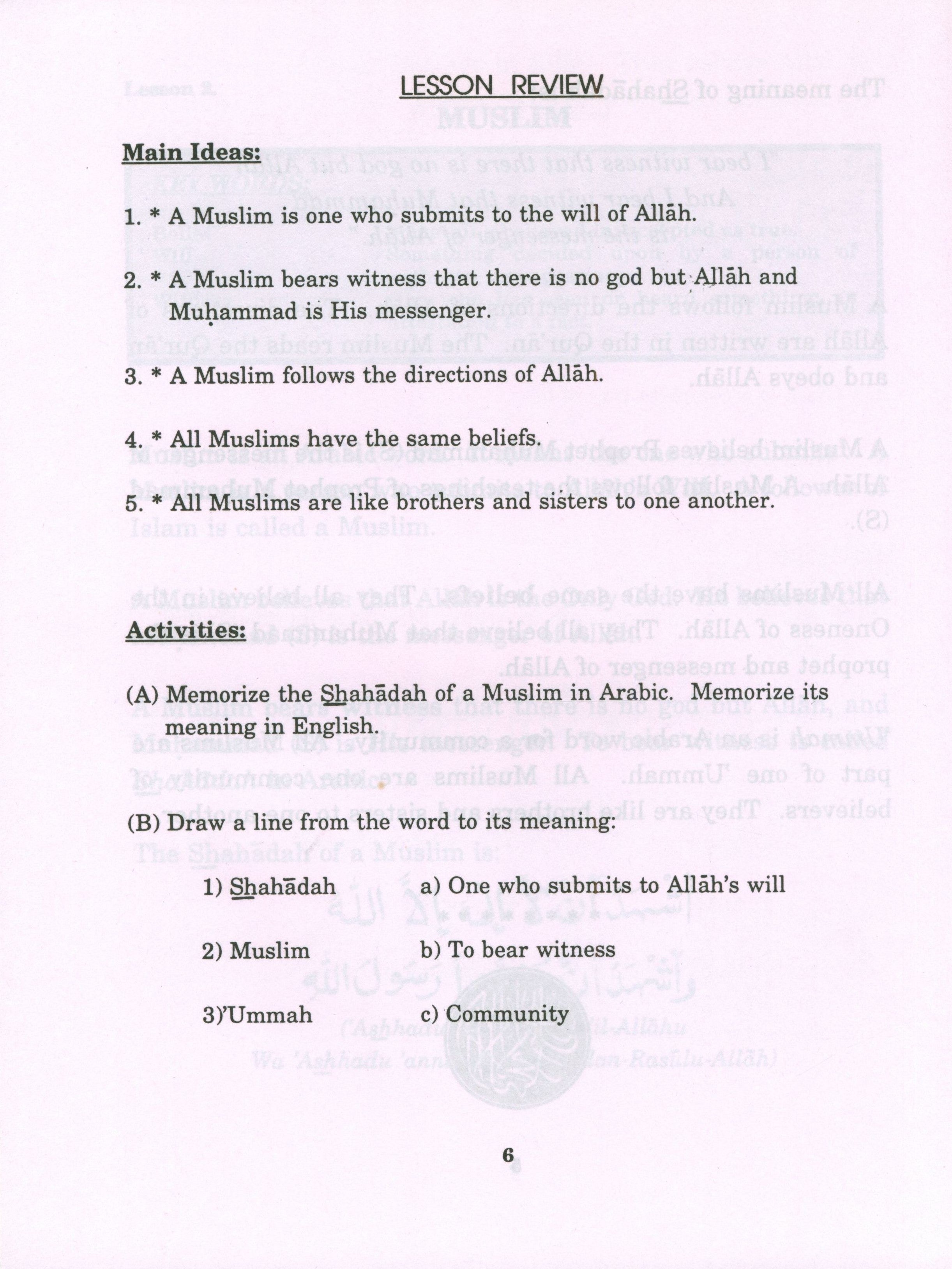 My Little Book About Islam
