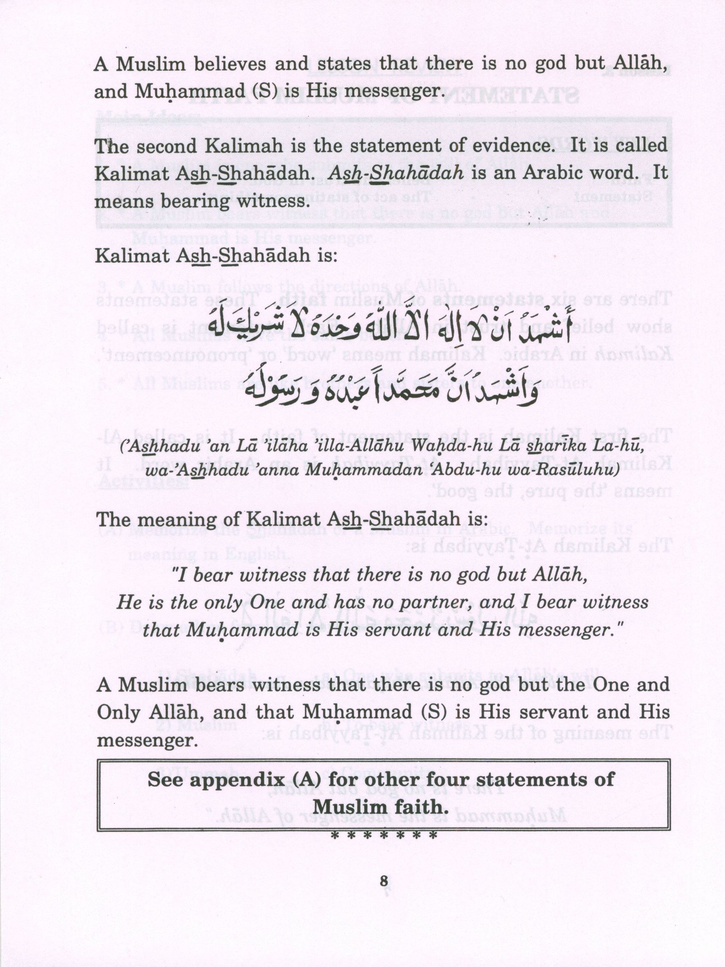 My Little Book About Islam