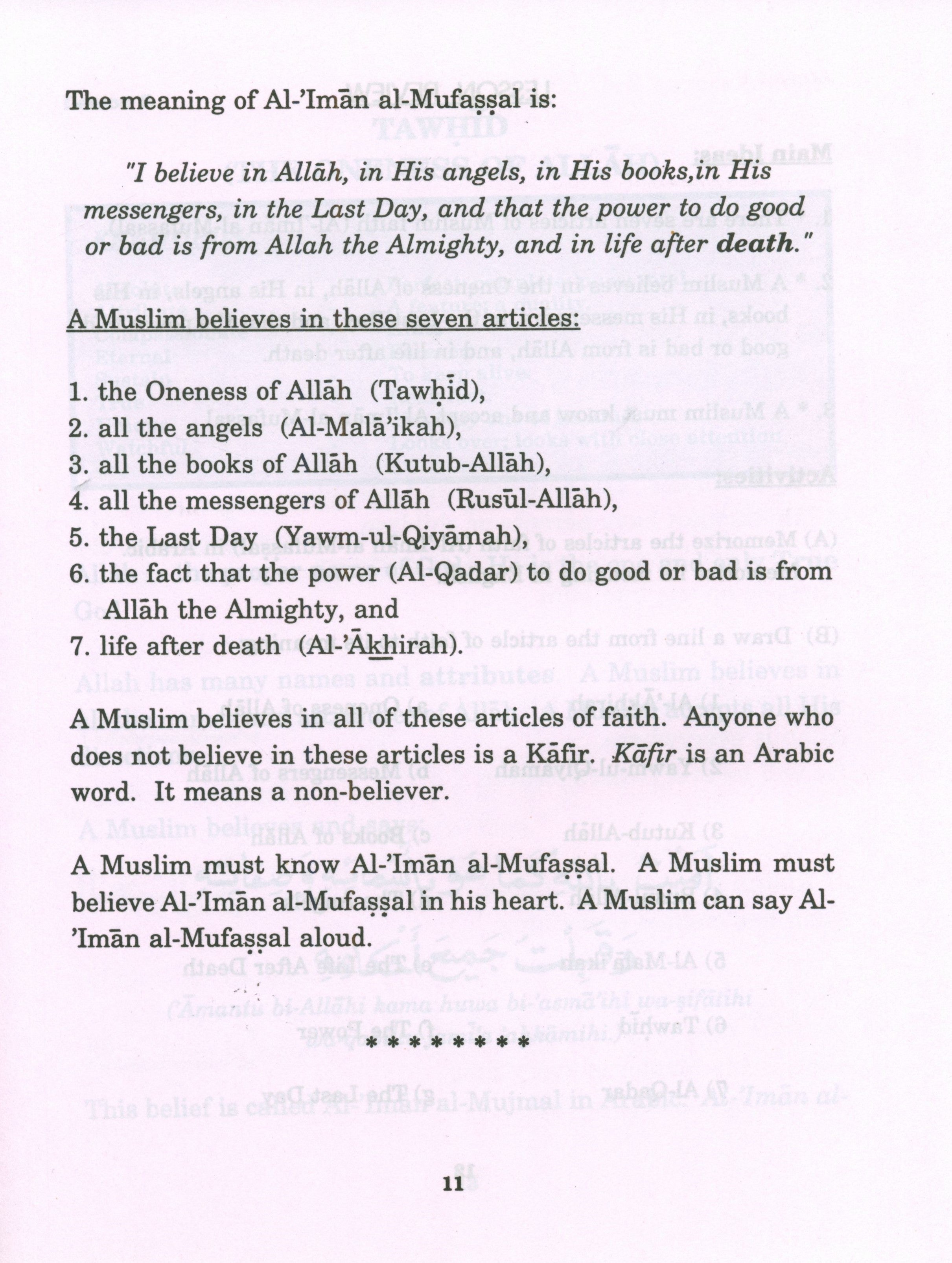 My Little Book About Islam