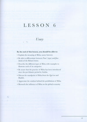 The Principles of Dealings & Transactions - Usul ul-Fiqh Muamalat