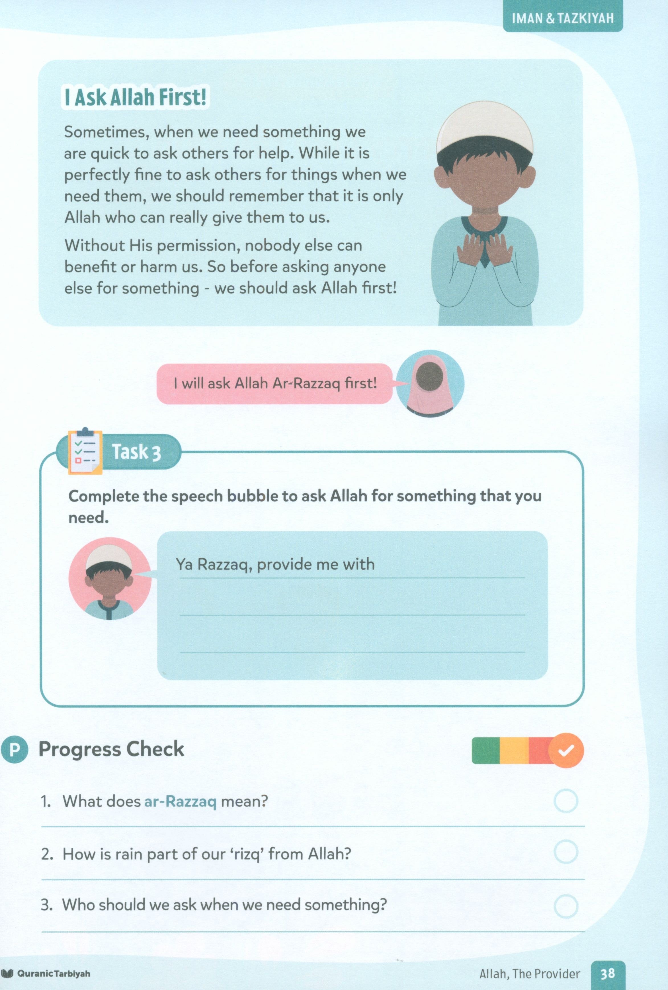 Iman & Tazkiyah – Level 2 (4+ years)