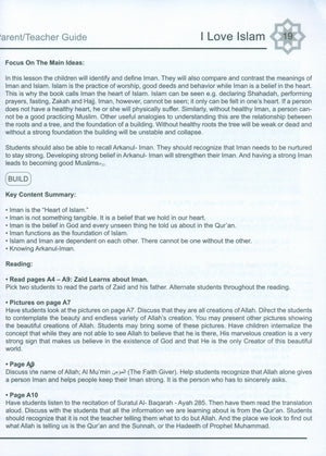 I Love Islam Weekend Edition Teacher / Parent Guide 3