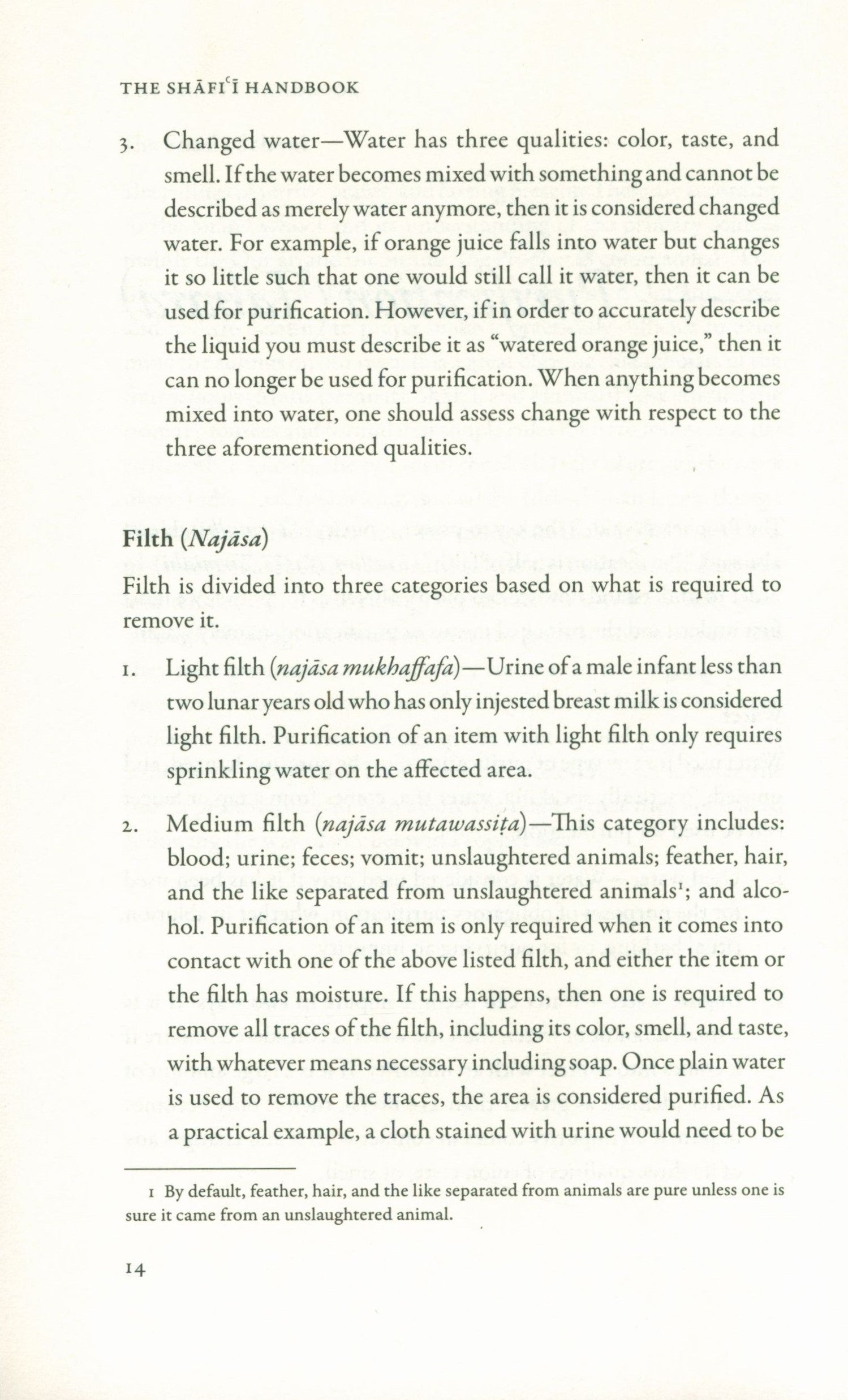 The Shafi’i Manual of Purity, Prayer & Fasting