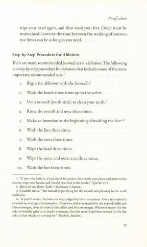 The Shafi’i Manual of Purity, Prayer & Fasting
