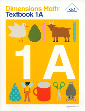 كتاب الأبعاد في الرياضيات 1A