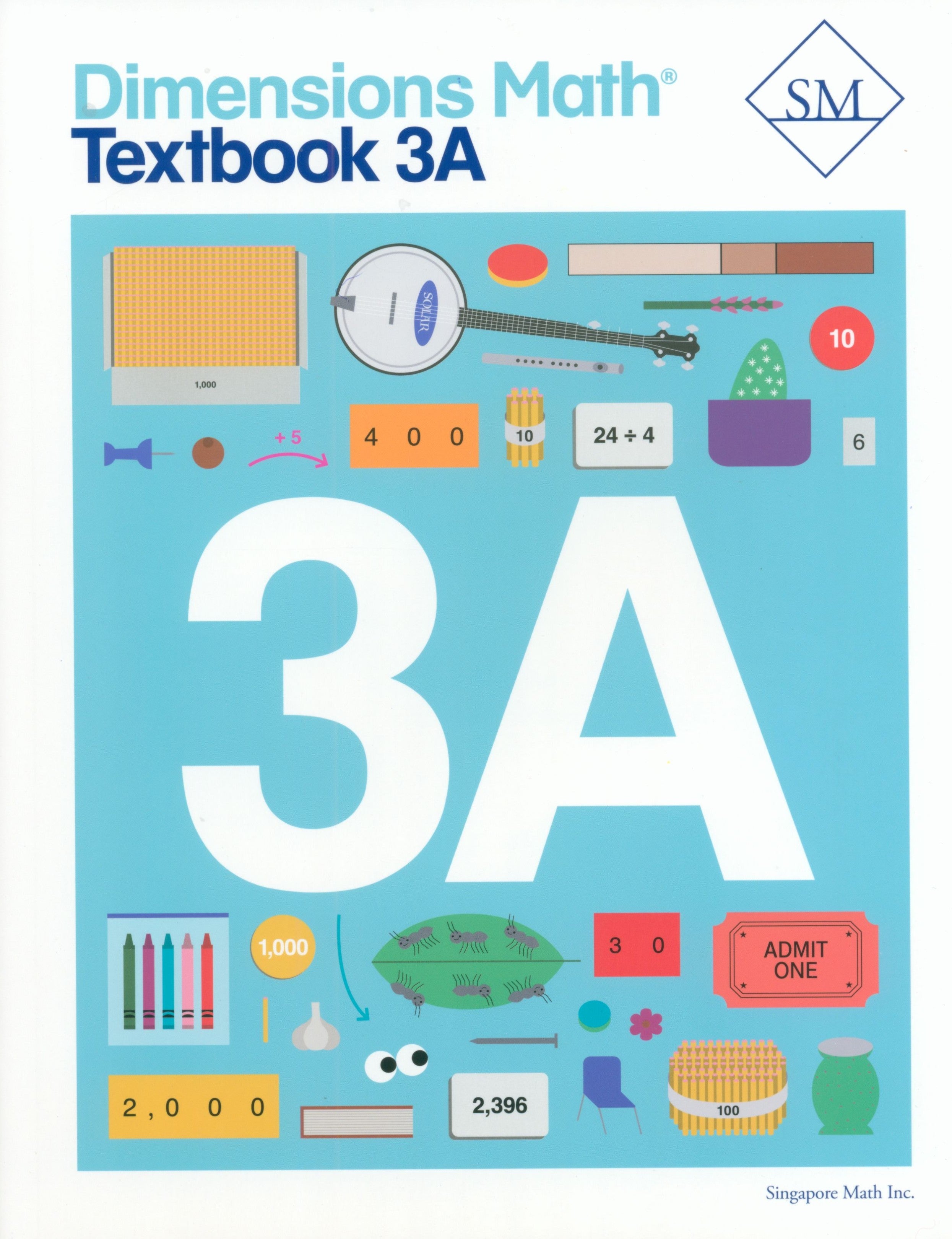 كتاب الأبعاد في الرياضيات 3A