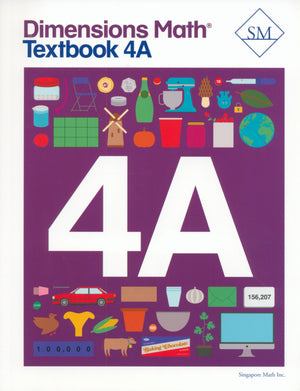 كتاب الرياضيات Dimensions 4A