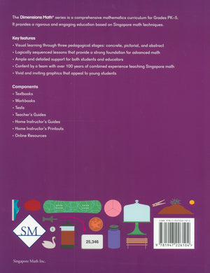 كتاب الرياضيات Dimensions 4A
