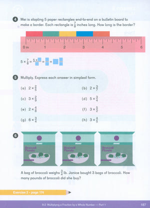 كتاب الرياضيات Dimensions 4A