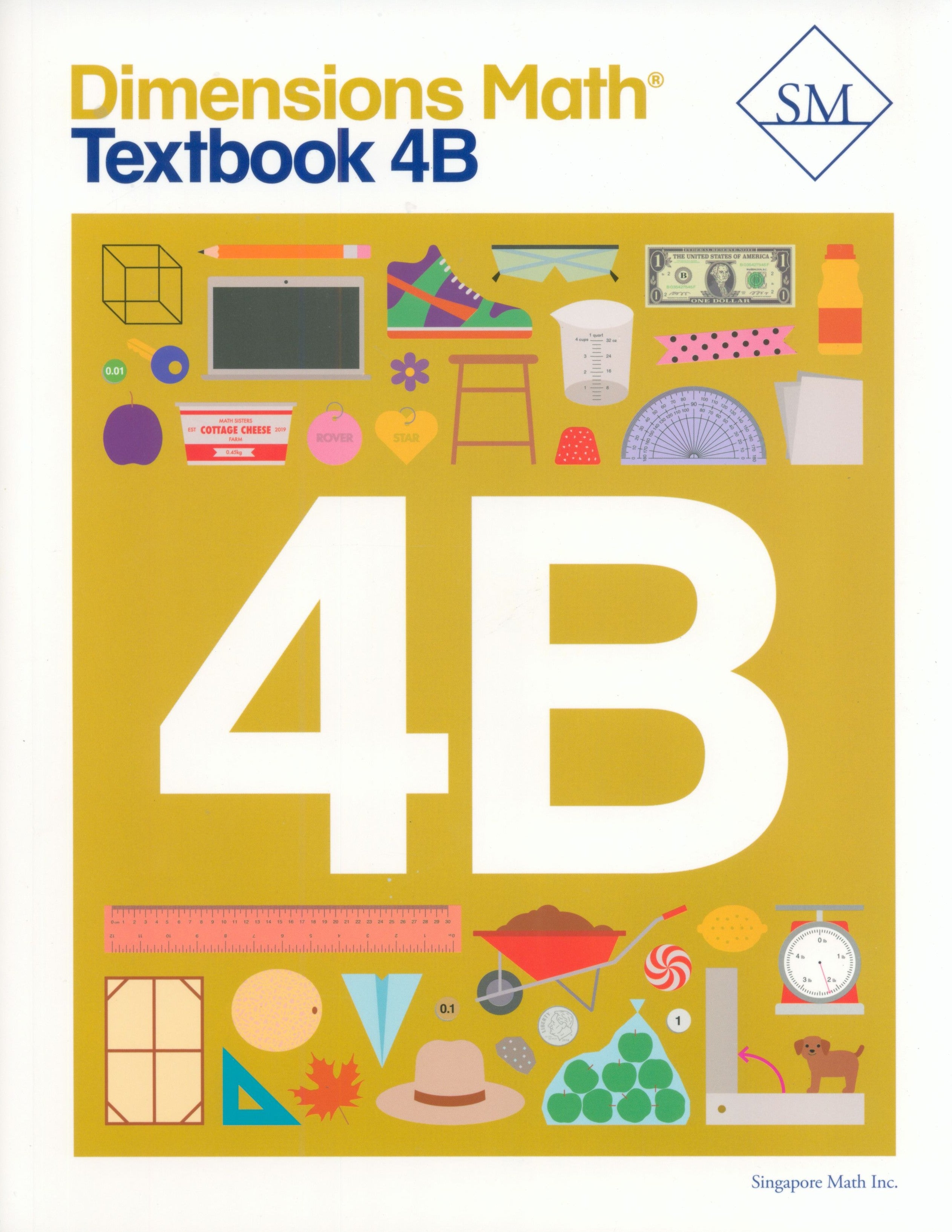 كتاب أبعاد الرياضيات 4B