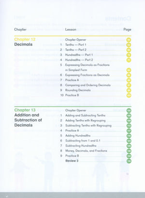 كتاب أبعاد الرياضيات 4B