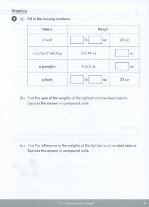 كتاب أبعاد الرياضيات 4B