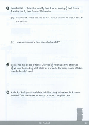 كتاب أبعاد الرياضيات 4B