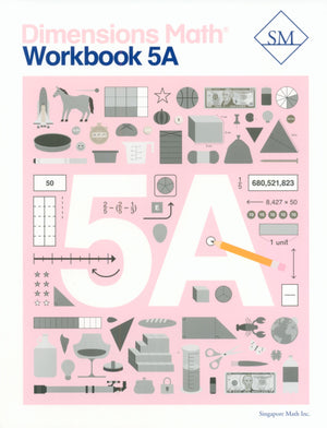 كتاب تمارين الأبعاد الرياضية 5A