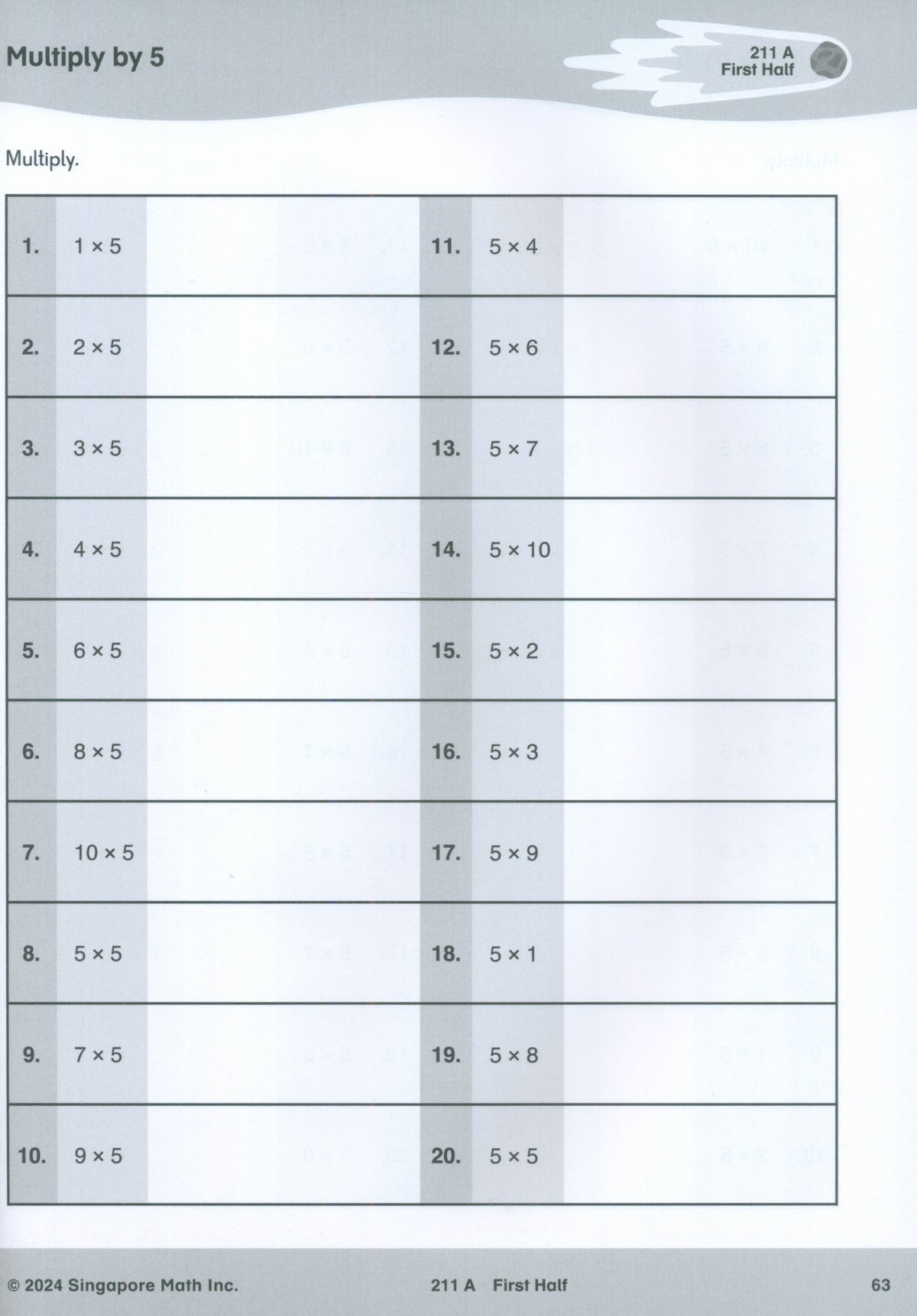Singapore Math® Sprints 2