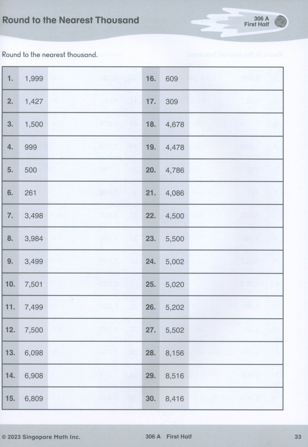 Singapore Math® Sprints 3