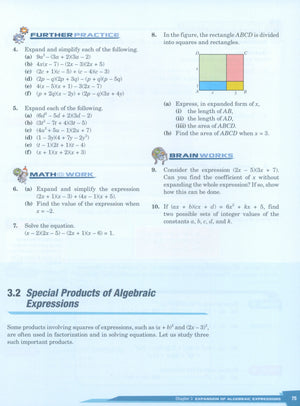 كتاب Dimensions Math المدرسي 8A