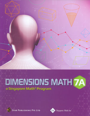 كتاب الأبعاد في الرياضيات 7A
