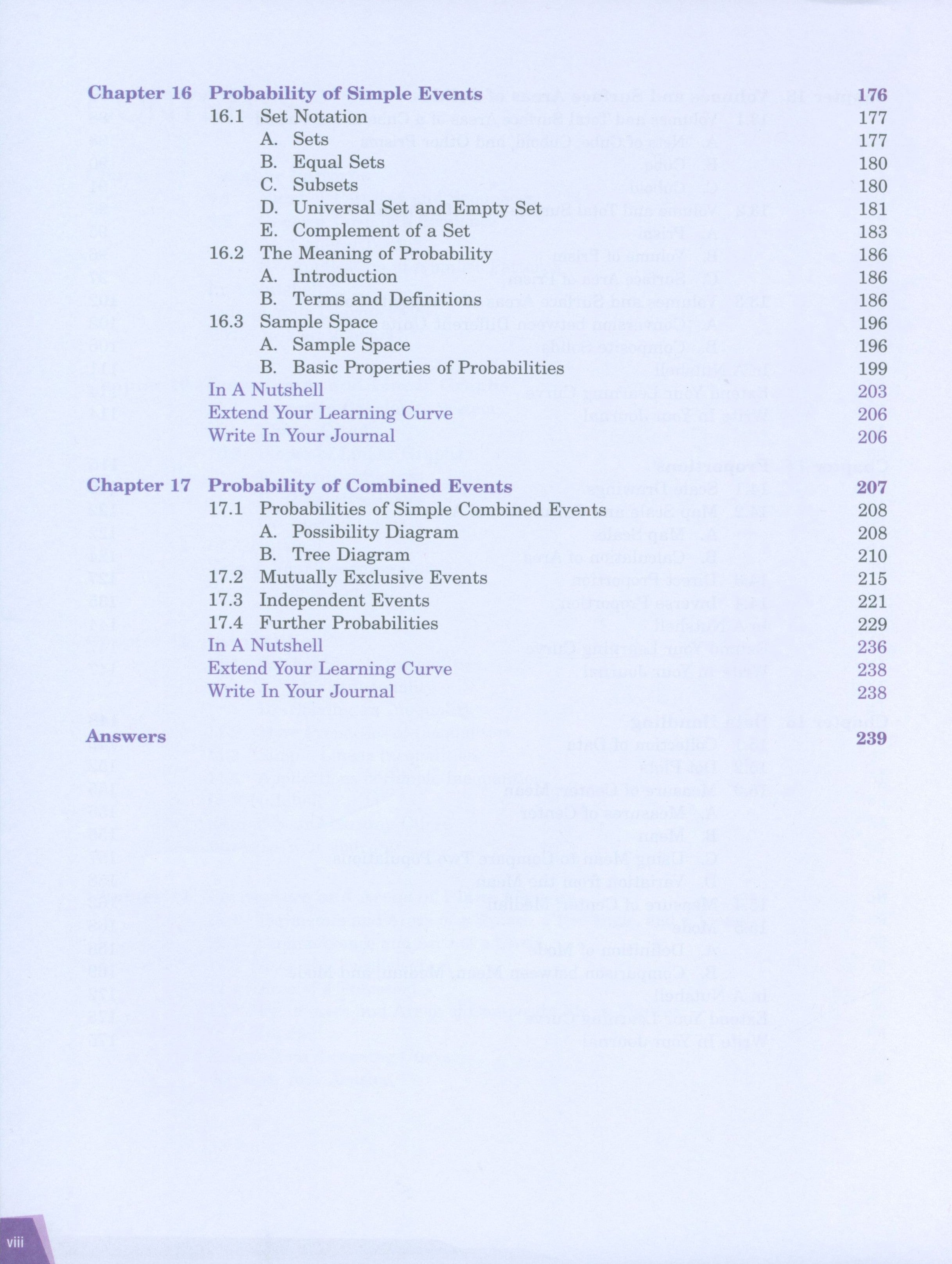 كتاب الأبعاد في الرياضيات 7B