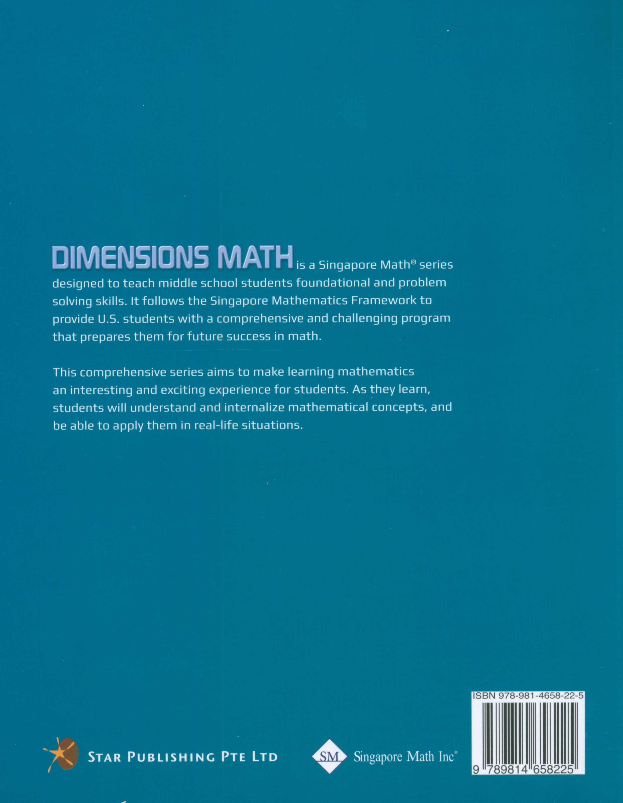 كتاب الرياضيات Dimensions 6A