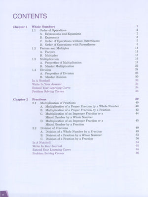 كتاب الرياضيات Dimensions 6A