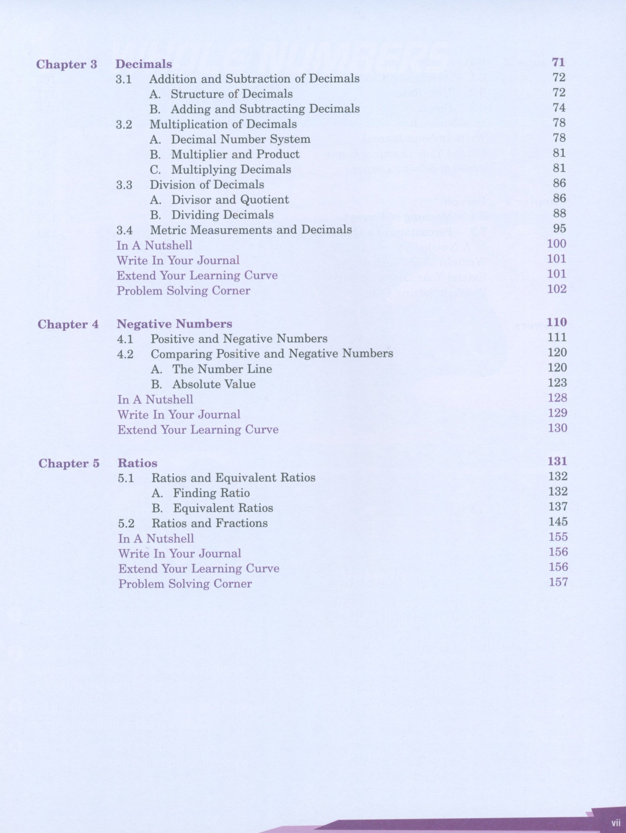 كتاب الرياضيات Dimensions 6A