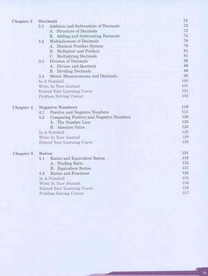 كتاب الرياضيات Dimensions 6A