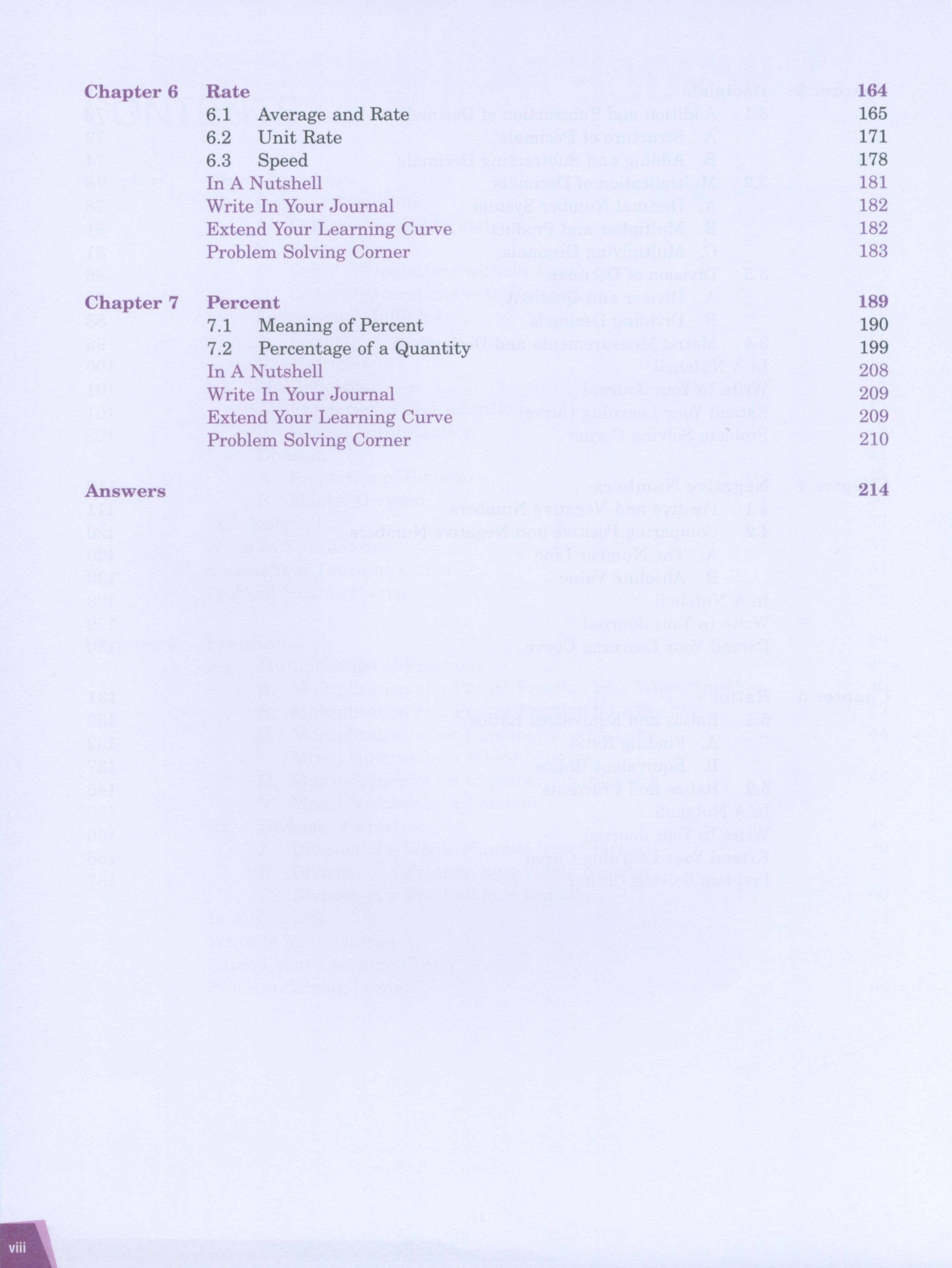 كتاب الرياضيات Dimensions 6A