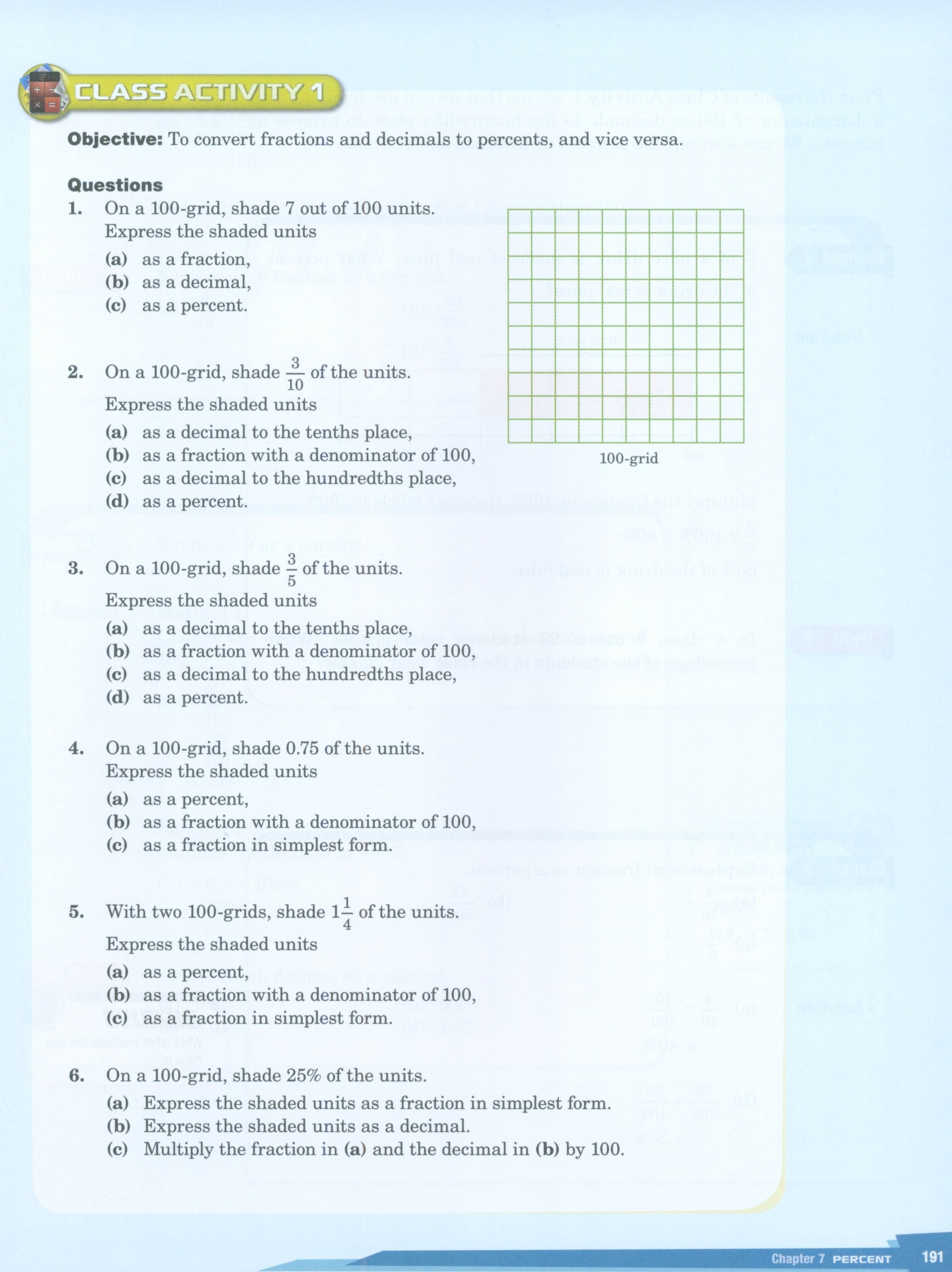 كتاب الرياضيات Dimensions 6A