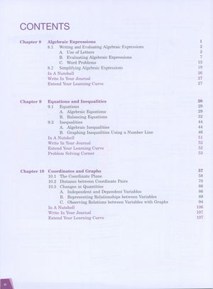 كتاب الأبعاد في الرياضيات 6B
