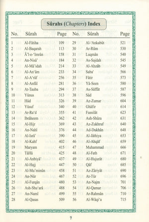 الترجمة الإنجليزية لمعاني القرآن الكريم