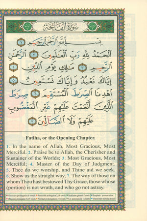 Tajweed Quran with Meanings Translation and Transliteration - 30 Parts (7
