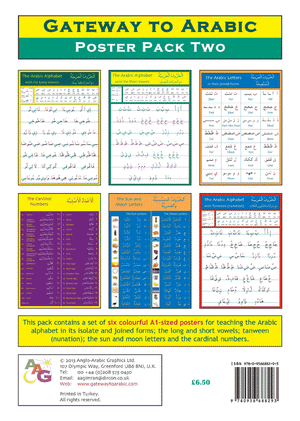 Gateway to Arabic Poster Pack 2 مفتاح العربية