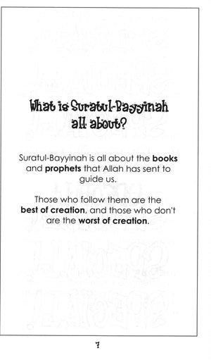 Mini Tafseer Book Suratul Bayyinah (Surah 98)