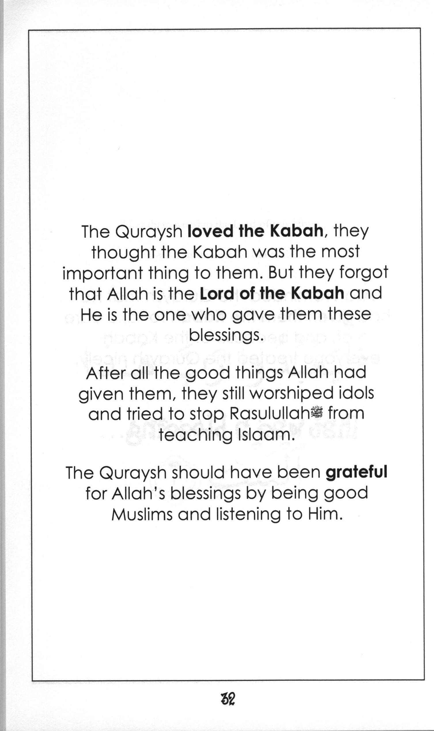Mini Tafseer Book Suratul Quraysh (Surah 106)