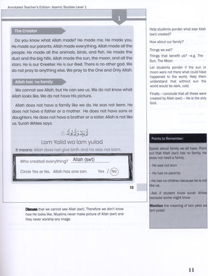 Weekend Learning Islamic Studies Teacher Manual Level 1