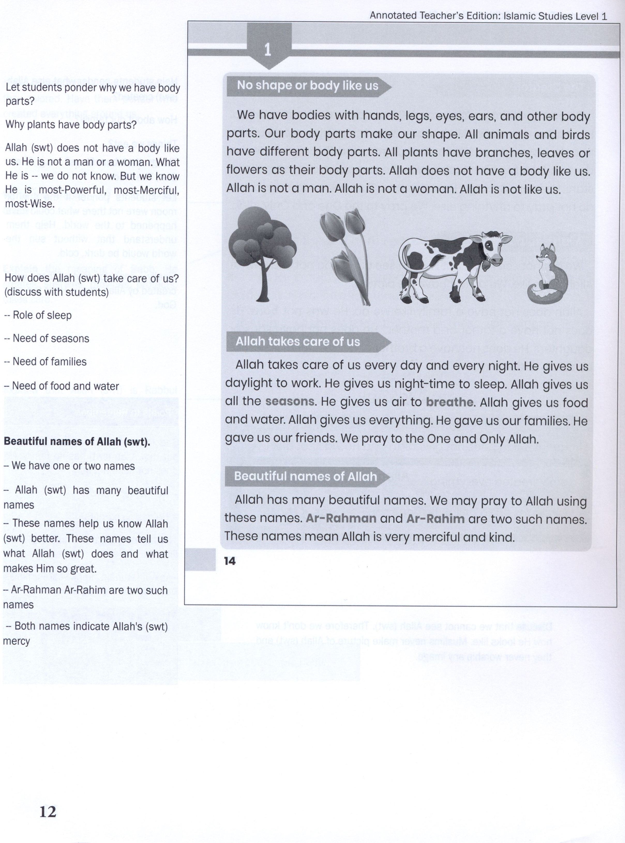 Weekend Learning Islamic Studies Teacher Manual Level 1