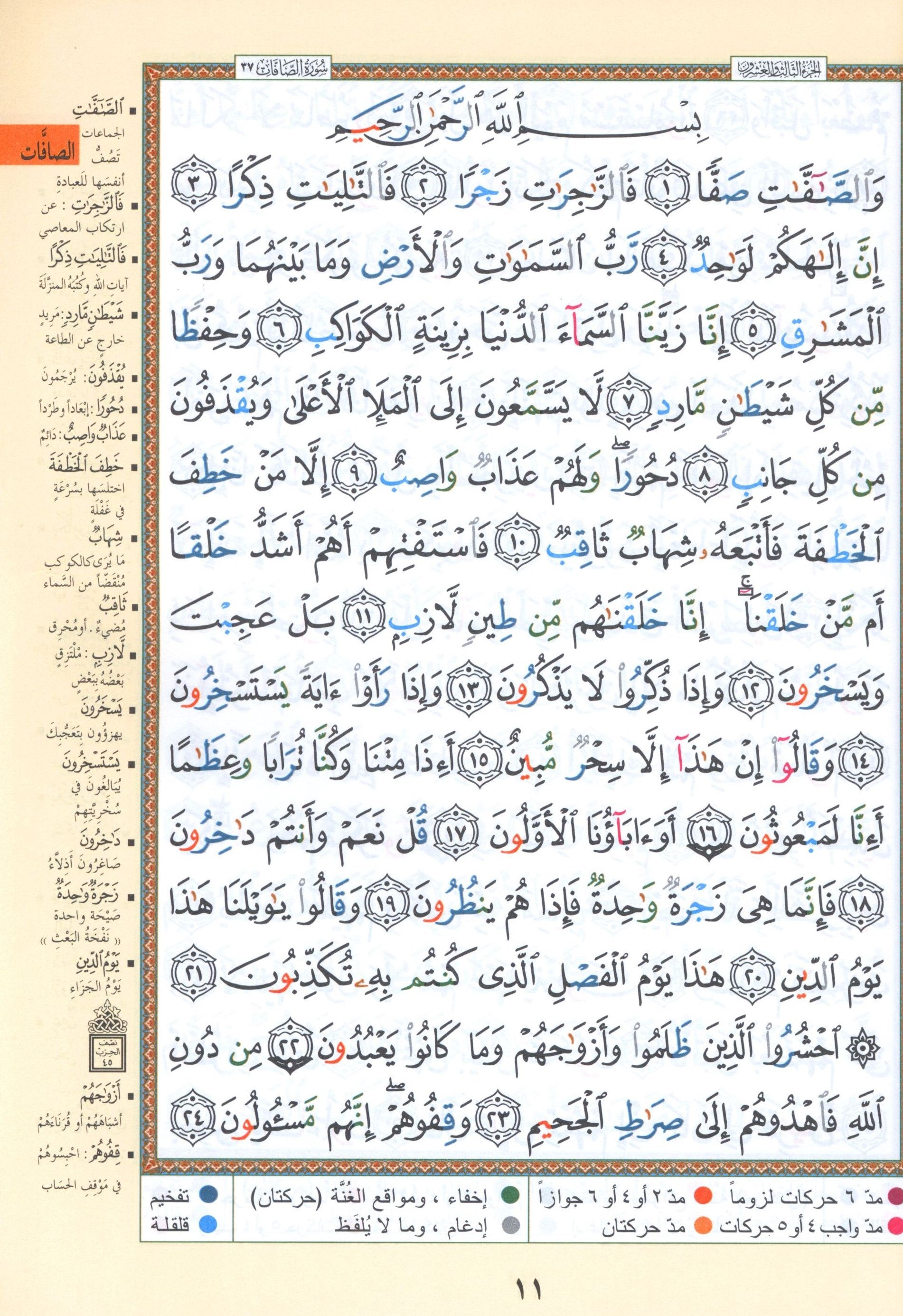 Tajweed Quran Yassin Quarter (7