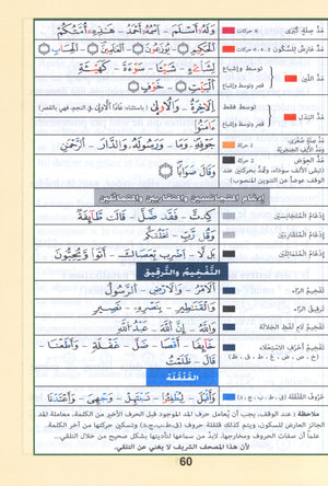 Tajweed Quran Warsh Reading 7 x 9