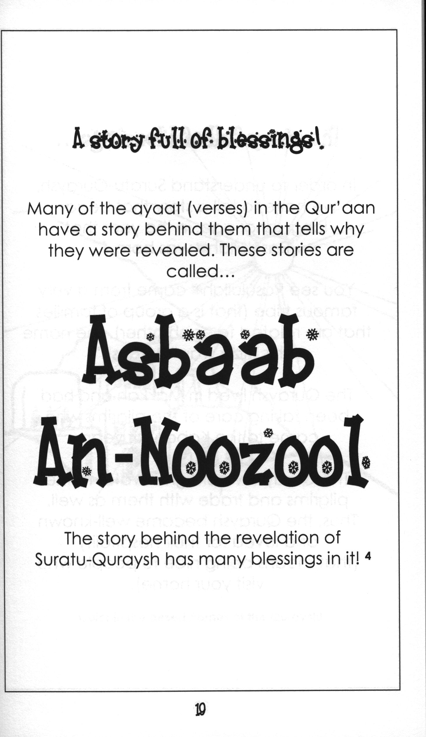 Mini Tafseer Book Suratul Quraysh (Surah 106)