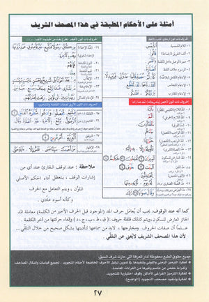 Tajweed Quran Juz' Qad Same'a Part 28 Size 7