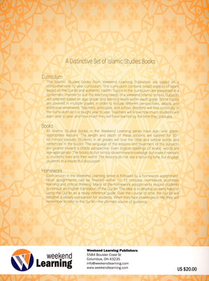Weekend Learning Islamic Studies Teacher Manual Level 1