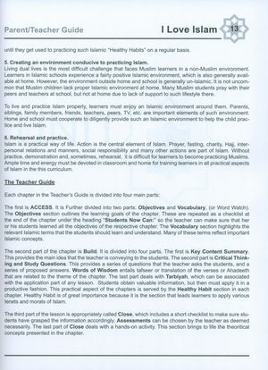 I Love Islam Teacher / Parent Guide Level 5