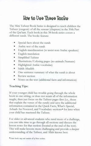 Mini Tafseer Book Suratul Fajr (Surah 89)